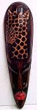 African Jungle Giraffe Mask Wall Hanging Africa Decor