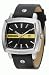 Diesel - DZ1227 - Montre Homme - Quartz Analogique - Montre Acier - Bracelet en Cuir Noir - Dateur