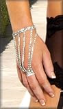 Rhinestone Slave Bracelet.