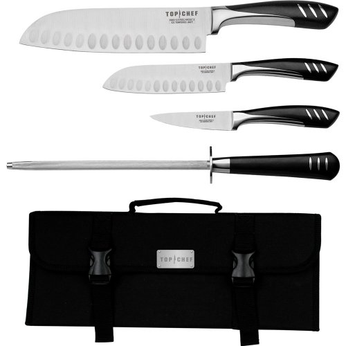 Top Chef 5-Piece Knife Set including Nylon Carrying Case