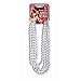 White Flapper Beads