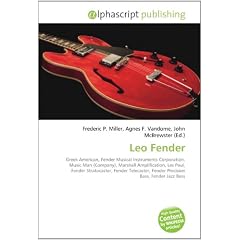 Leo Fender: Greek American, Fender Musical Instruments Corporation, Music Man (Company), Marshall Amplification, Les Paul, Fender Stratocaster, Fender ... Fender Precision Bass, Fender Jazz Bass