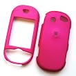 Pantech Matrix Pro C820 AT&T Rubberized Snap On Protector Hard Case Rubber Feel Cover Hot Pink