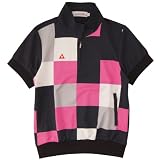 ルコックゴルフ Le coq sportif GOLF 半袖カットソー QGL5564 レディス ブラック M 半袖 カットｿー