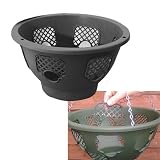 from Plantopia Plantopia Easy Fill Hanging Baskets 12 BLACK - 4 Pack Model PLANTOPIA12INBLK