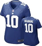 Eli Manning Womens Jersey: Home Blue Game Replica #10 Nike New York Giants Womens Jersey
