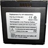HQRP High Capacity Internal PDA Replacement Battery for HP Compaq iPaq 5100 / h5100 , 5150 / h5150 , 5400 / h5400 , 5450 / h5450 , 5455 / h5455 , 5500 / h5500 , 5550 / h5550 , 5555 / h5555; 290483 B21 41eib3pX2vL. SL160 HQRP High Capacity Internal PDA Replacement Battery for HP Compaq iPaq 5100 / h5100 , 5150 / h5150 , 5400 / h5400 , 5450 / h5450 , 5455 / h5455 , 5500 / h5500 , 5550 / h5550 , 5555 / h5555; 290483 B21