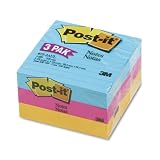 Post-it Ultra Ruled Note Pads - 4x4 (3-pk.)