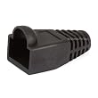 [50pcs] RJ-45 Color Coded Strain Relief Boots - BLACK
