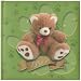 Poesiealbum Motiv mit Teddy