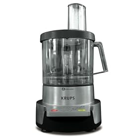 Krups KA850 Food Processor with Built In Scales, Silver