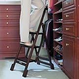Two-step Foldaway Ladder - Antique White - Frontgate, Antique White