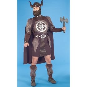 Adult Mens Thor Viking Nordic Costume Warrior Couples