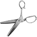 Trademark Tools Hawk 75-52800 Chrome Pinking Scissors, 8-Inch