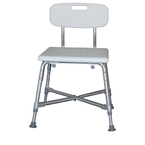 Drive Medical Heavy Duty Bariatric Bath Bench with Back, White Online