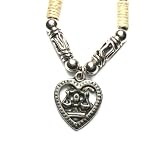 Libra the Scales, Zodiac Pendant with Tribal Necklace