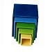 Nesting Wooden Boxes, Blue