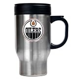 Edmonton Oilers NHL Stainless Steel Travel Mug - Primary Logo