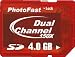 PhotoFast DualCore SD 4GB 150��®1ǯ�ݾڡ����ܸ�֥ꥹ�����ѥå����� PF-DDRSD4GB