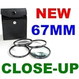 67MM MACRO CLOSE UP LENS SET 4 Filter Kit +1+2+4+10