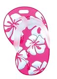 Cute Flip-flop Travel Luggage Tag, Pretty Pink