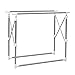 SONGMICS Double Rod Adjustable Garment Rack Collapsible & Portable ULLR501W