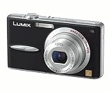 Panasonic DMC-FX30 EG-K Digitalkamera (7 Megapixel, 3,6-fach opt. Zoom, 2,5`` Display, Bildstabilisator) in schwarz inkl. Tasche