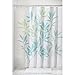 iDesign InterDesign 35650 Leaves Fabric Shower Curtain-Standard, 72