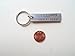 Aluminum Tag Keychain Engraved with 