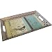 Birds Design Decorative Tray Botanic Old Motif, 17 by 11 inches