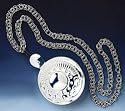 Silver Plated Tastevin With Chain Set