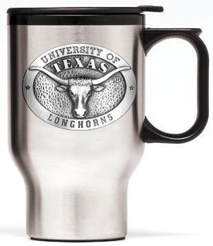 Texas Longhorns Stainless Steel Travel Mug 14 oz – NCAA College Athletics