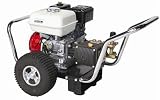 Simpson PowerShot Commercial-Duty Gas Powered Pressure Washer 2600 PSI @ 3 GPM Honda GX200 Engine And 50' MONSTER Hose #PS2600