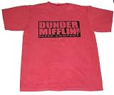 The Office Dunder Mifflin Paper Co. Adult PIGMENT DYED T-Shirt-Box Design - (Available in Assorted Colors and Sizes)
