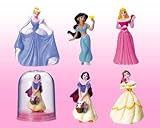 ディズニーキャラクター　プリンセスフィギュアコレクション　初版　全５種セットイメージ