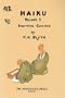 Haiku: Eastern Culture v. 1 (Japanese and English Edition)