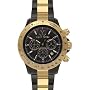 Heavy Metal Plasteramic Watch Collection - Gold Chrono Black