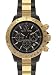 Heavy Metal Plasteramic Watch Collection - Gold Chrono Black