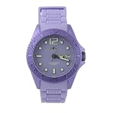Adee Kaye Woman's Aluminum Purple Diver Watch AK5433L