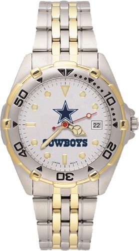Dallas Cowboys Men's All Star Watch Stainless Steel Bracelet