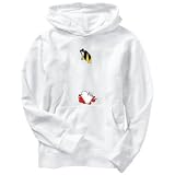 Hoodie Mens White  Antigua And Barbuda - Country Map Color Simple Countries