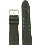 Watch Band Rubber Silicon Divers Sports Strap 24mm