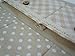 Tandi Linen/Cotton Fabric Wall Door Closet Hanging Storage Bag Case 5 Pocket Home Organizer White Polka Dots