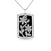 41ej292fSKL. SL75  10k White or Yellow Gold Heart Dog Tag Diamond Pendant (1/20 cttw, I J Color, I3 Clarity)