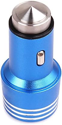 Hamaker Two 2.4A Dual USB Port Car Charger Portable Travel Charger Rapid Car Charger for iPhone Samsung LG HTC Nexus iPad (Blue)