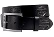 Harley-Davidson&reg; Men's Embossed Bar & Shield Logo Belt. Detachable engraved buckle. 99435-10VM