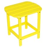 Poly-Wood South Beach Side Table - Lemon (18)