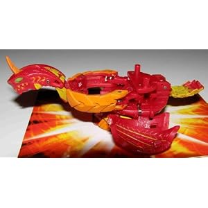 Bakugan Season 3 Loose Pyrus Red Avior