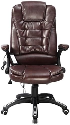 Leather Executive Ergonomic Computer Desk Massage Chair