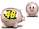 Jimmie Johnson #48 Ceramic Piggy Bank